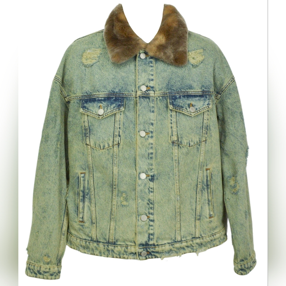 NWT Alchemist Ghost River denim jacket